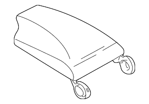 Armrest Pad - BMW (51-16-7-124-592)