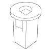 Fender Liner Nut - BMW (07-14-6-976-114)