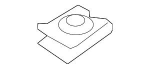 Radiator Support Air Duct Clip - BMW (07-14-7-237-493)