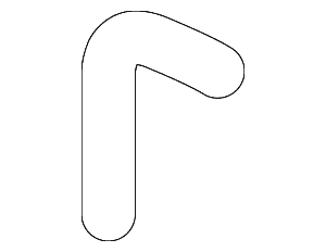 Vacuum Hose - Volkswagen (06J-145-718-F)