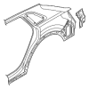 Quarter Panel - Audi (83A-809-837)