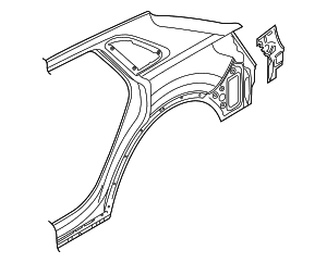 Quarter Panel - Audi (83A-809-837)