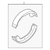 Park Brake Shoes - BMW (34-41-6-790-186)