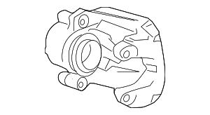 Disc Brake Caliper - BMW (34-11-6-786-817) Disc Brake Caliper - BMW (34-11-6-786-817)