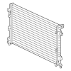 Radiator - Volkswagen (3QF121251D)