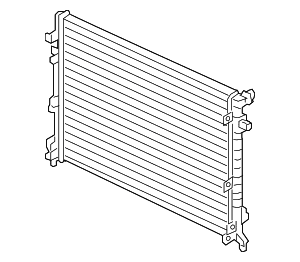 Radiator - Volkswagen (3QF121251D)
