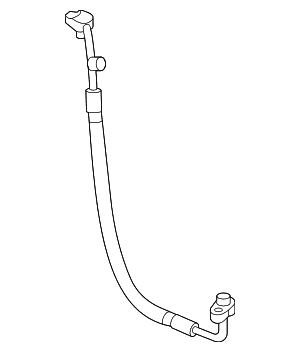 Center AC Line - Audi (80A-816-721-BT)