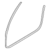 Weather-Strip On Body - BMW (51-76-7-162-403)