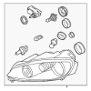 Headlamp Assembly - Volkswagen (5K0-941-006-D)