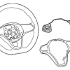Steering Wheel - Volkswagen (10A-419-089-AJ-XJB)