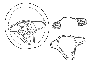 Steering Wheel - Volkswagen (10A-419-089-AE-YPG)