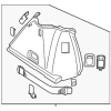 Wheelhouse Trim - BMW (51-47-9-195-960)