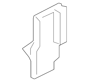 Seat Belt Lap And Shoulder Belt Insulator - Audi (4M0-857-178-A)
