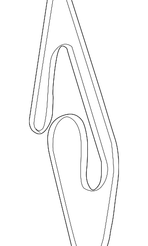 Serpentine Belt - Mercedes-Benz (013-997-87-92)