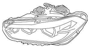 Headlight - BMW (63-11-5-A23-585)