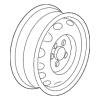 Wheel, Steel - Volkswagen (5K0-601-027-A-03C)