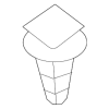 Spoiler Clip - Audi (8V3-827-717)