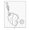 Disc Brake Caliper - Audi (5G0-615-124-C)