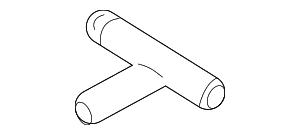 T-Piece - Audi (4Z7-121-243)