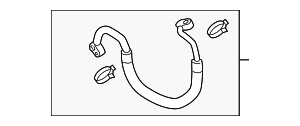 Discharge Hose - Volkswagen (5C0-820-721-BP)