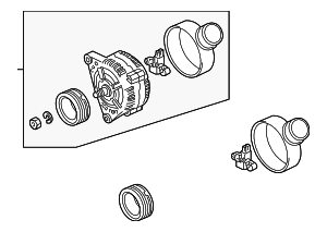 Alternator - Audi (06B-903-019-EX)