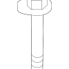 Lower Control Arm Bolt - BMW (33-32-6-858-054)