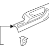 Rear Trim Panel - Volkswagen (3CN-853-370-C-82V)