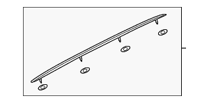 Luggage Rack - Audi (8R0-860-022-J-2ZZ) Luggage Rack - Audi (8R0-860-022-J-2ZZ)