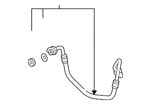 Rear AC Line - Volvo (31369392)