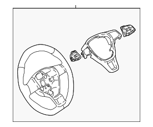 Steering Wheel - Volkswagen (5G0-419-091-BB-E74)