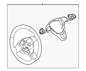 Steering Wheel - Volkswagen (3G8-419-091-H-CPU)