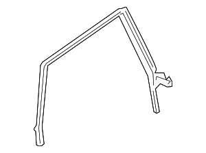 Weather-Strip On Body - Audi (4G8-845-695-H)