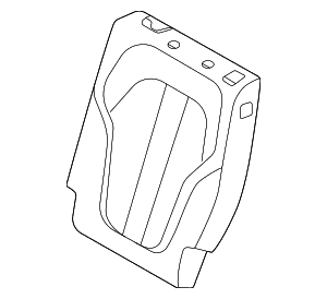 Seat Back Cover - BMW (52-20-8-493-794) Seat Back Cover - BMW (52-20-8-493-794)