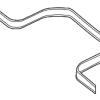 Seal To Hood - Mercedes-Benz (253-831-59-00)