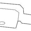 Vent Valve Bracket - BMW (22-11-1-093-424)