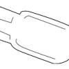 Tail Lamp Assembly Retainer - BMW (63-21-7-288-200)