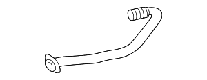Engine Coolant Overflow Hose - Audi (4KL-121-081-A)
