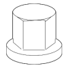 Radiator Support Splash Shield Nut - BMW (07-14-6-981-767)