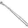 Windshield Wiper Arm - Audi (8P1-955-408-A)