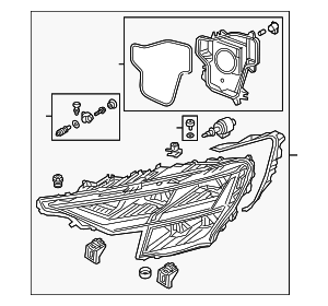 Headlamp Assembly - Audi (4M8-941-773-B)