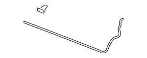 Weather-Strip On Body - Audi (4M0-839-120-D)