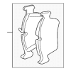 Front Pads - BMW (34-11-6-761-246)