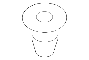 Engine Coolant Reservoir Grommet - BMW (17-13-8-642-788)