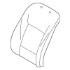 Seat Back Cover - BMW (52-10-7-350-167)