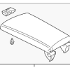 Console Armrest - BMW (51-16-6-994-355)
