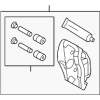 Disc Brake Caliper - Audi (8E0-615-123-B)