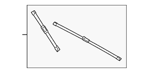 Windshield Wiper Blade - BMW (61-61-2-455-085) Windshield Wiper Blade - BMW (61-61-2-455-085)