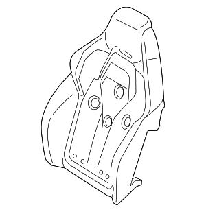 Seat Back Cover - BMW (52-10-8-062-293) Seat Back Cover - BMW (52-10-8-062-293)