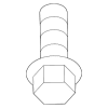 Instrument Panel Air Bag Bolt - BMW (07-11-9-906-246)