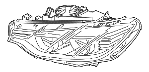 Composite Headlamp - BMW (63-11-7-377-851) Composite Headlamp - BMW (63-11-7-377-851)